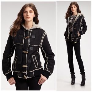 Proenza Schouler Shearling Toggle Coat